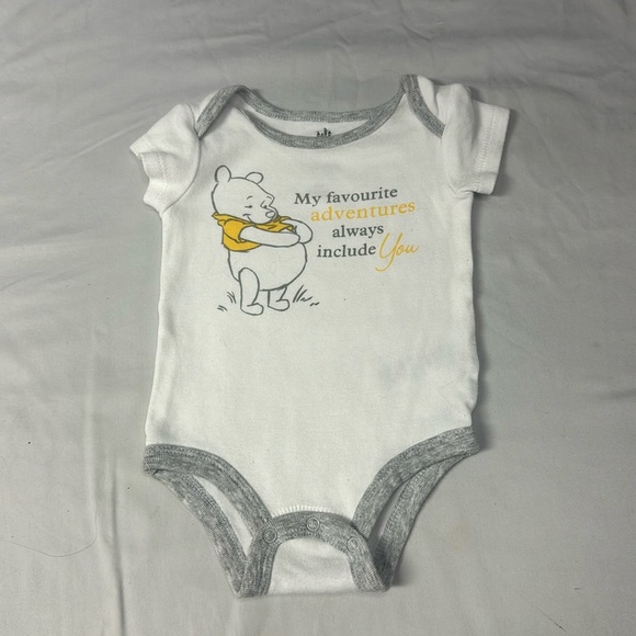Disney Other - Disney - Winnie the Pooh -  short sleeve Onesie. Size 0-3 months